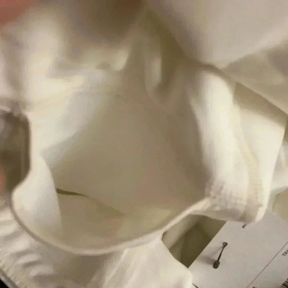 🆕Nike Yoga Luxe White High-Waisted Jacquard Capri 2X🆕 - Picture 8 of 15